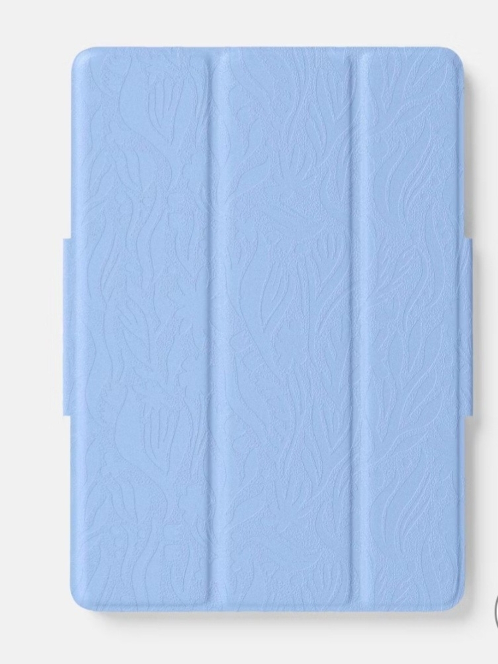 iPad (9th Gen) Case - heyday™ Peri-Blue Debossed: Fits iPad 10.2/10.5, Stylus Ho